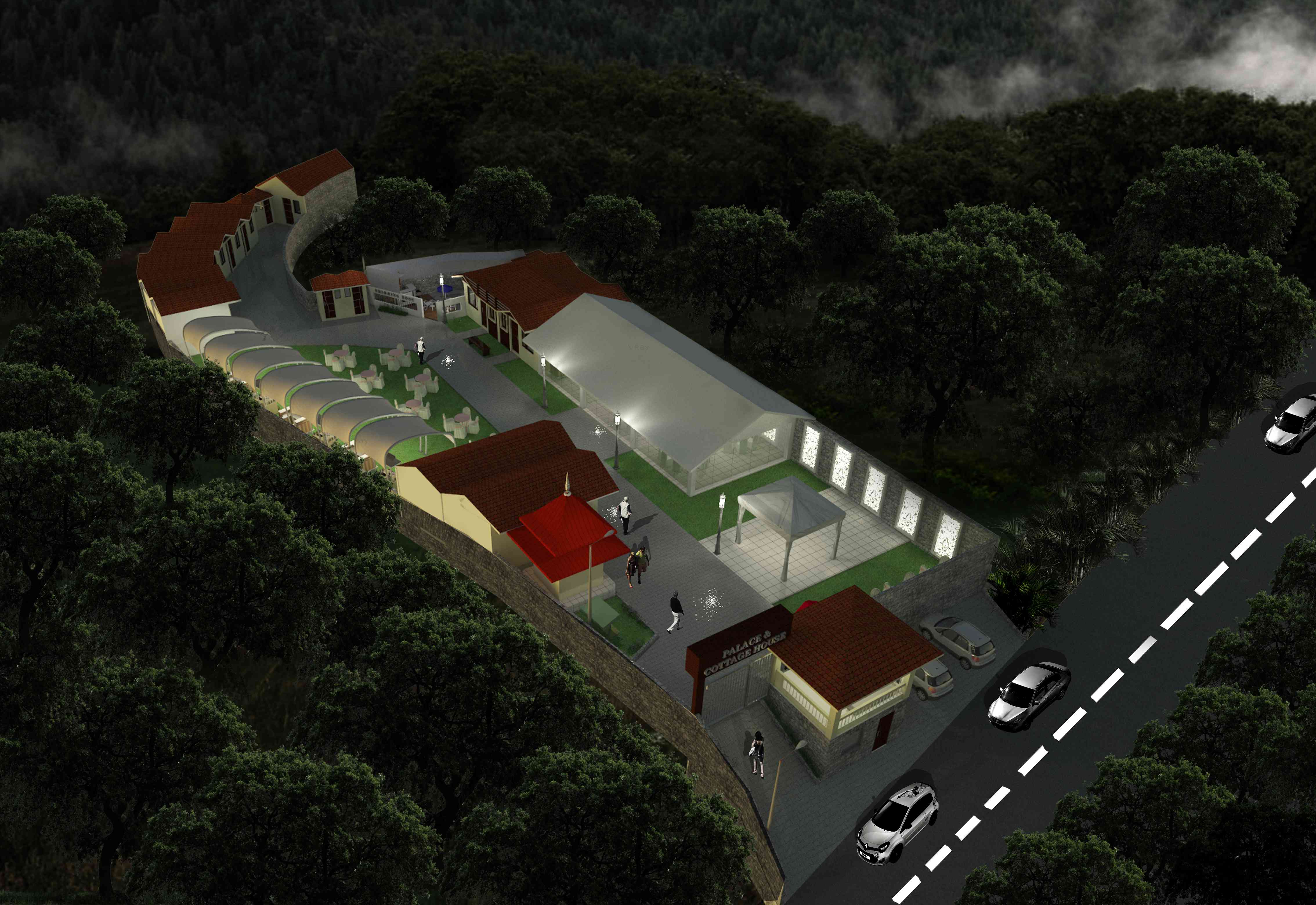 Resort at District Solan,  Himanchal Pradesh