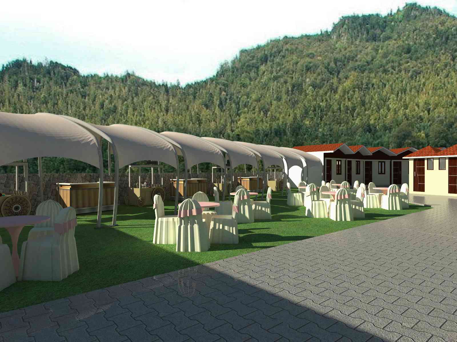 Resort at District Solan,  Himanchal Pradesh