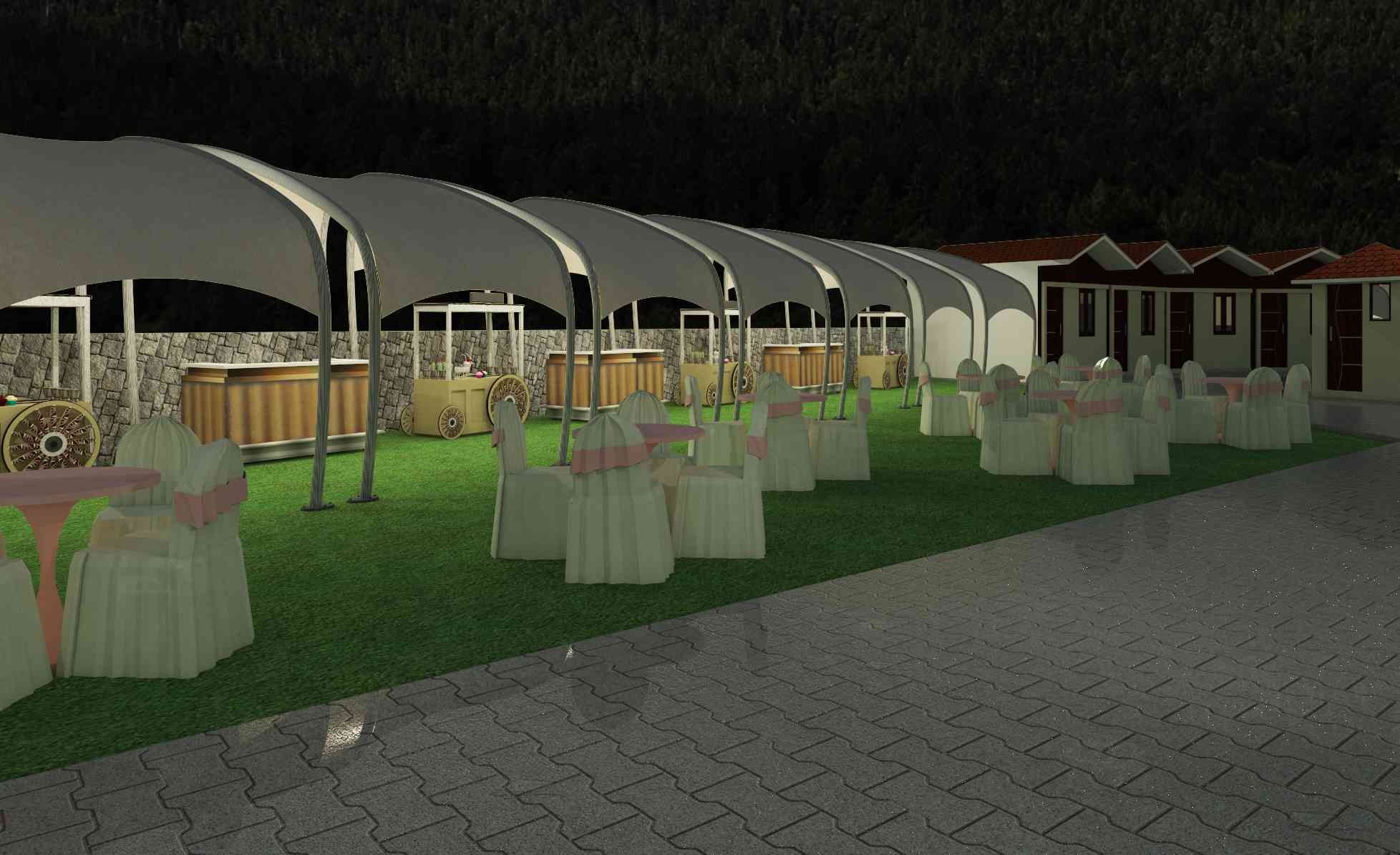 Resort at District Solan,  Himanchal Pradesh