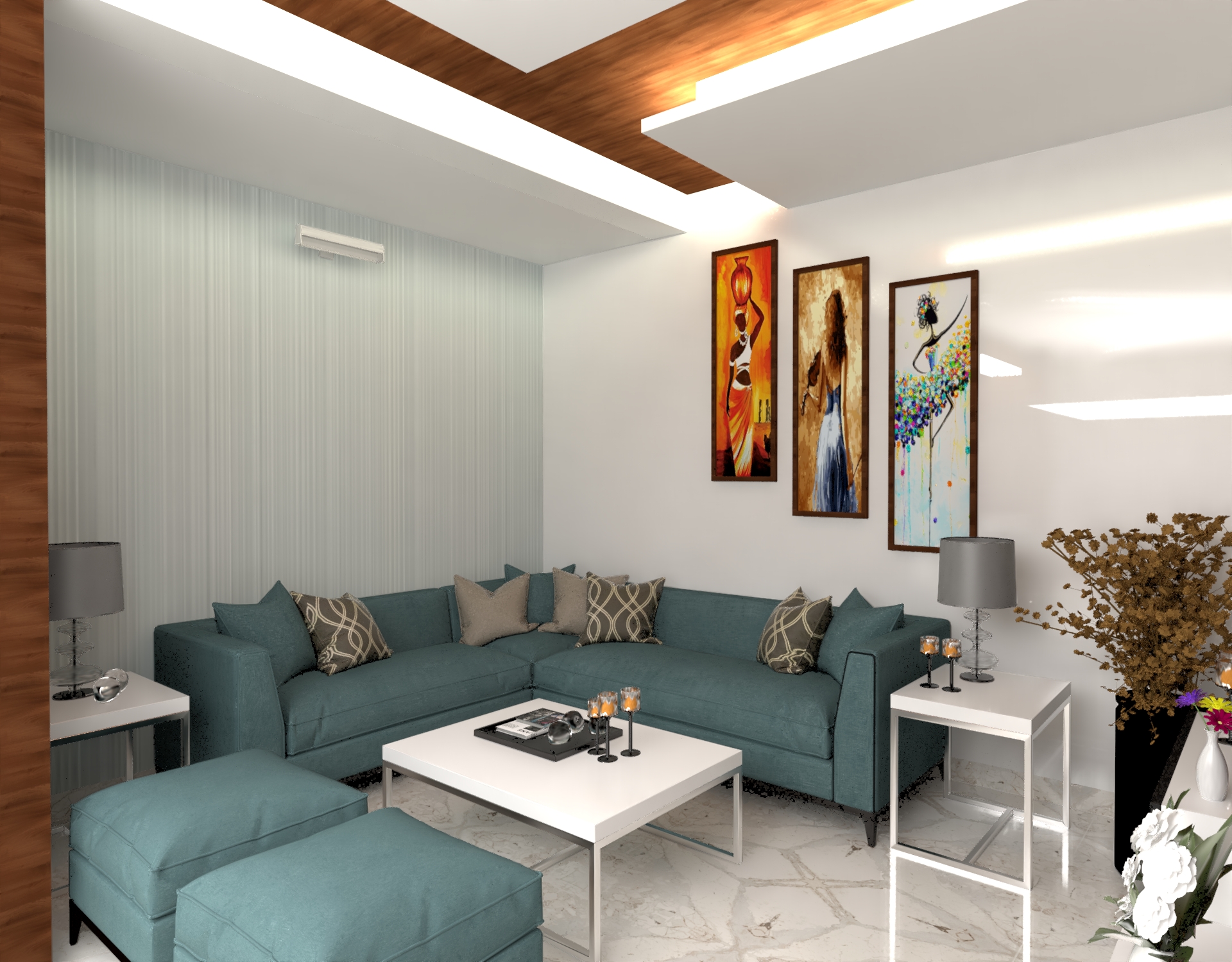 Apartment Interior At Rohini, New Delhi