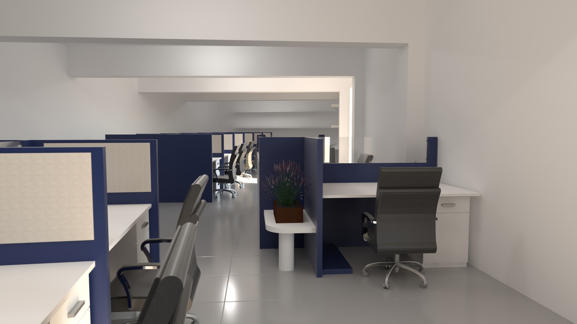 Office Interior at Sagar, Madhya Pradesh (M.P.) 