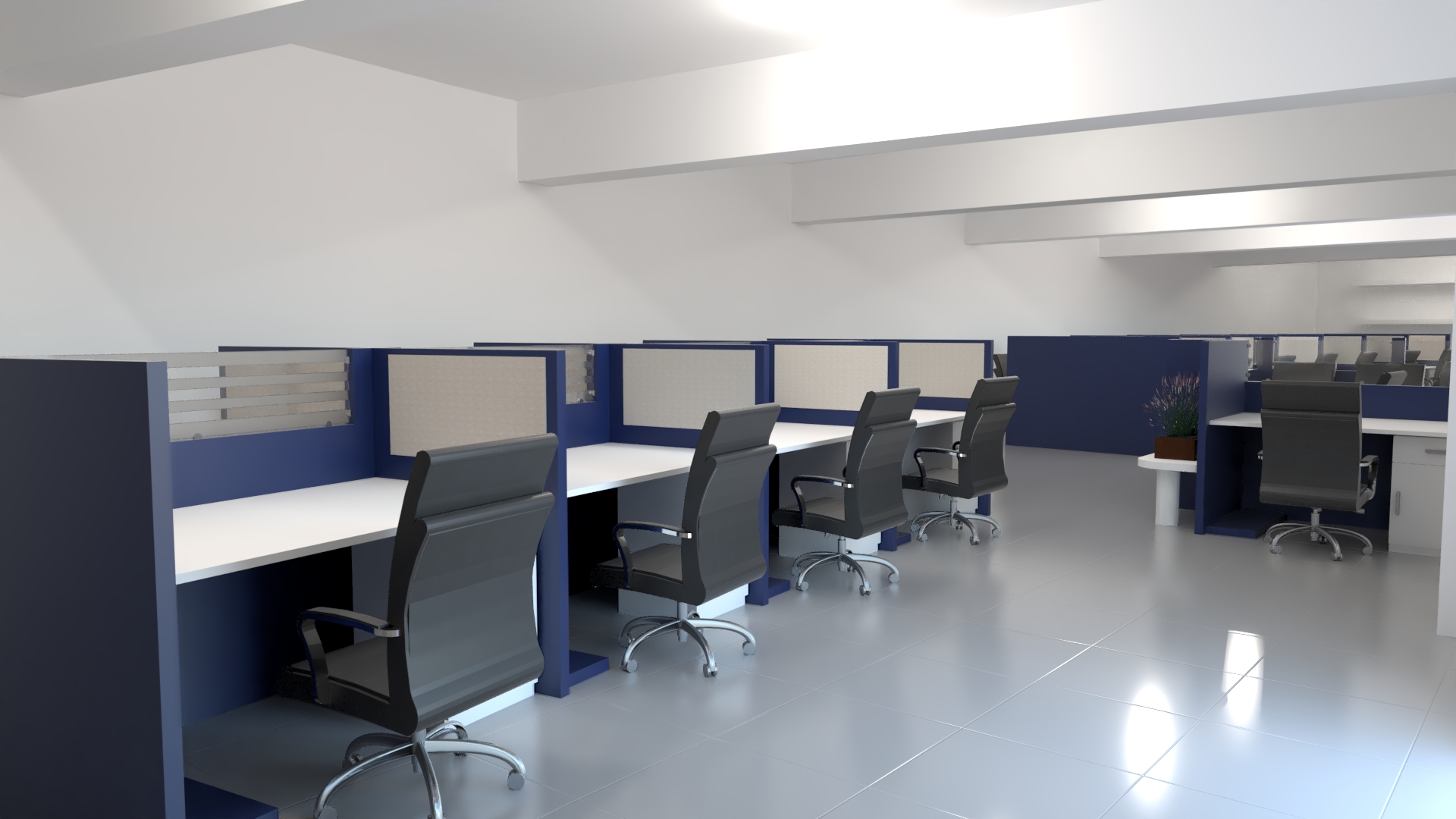 Office Interior at Sagar, Madhya Pradesh (M.P.) 