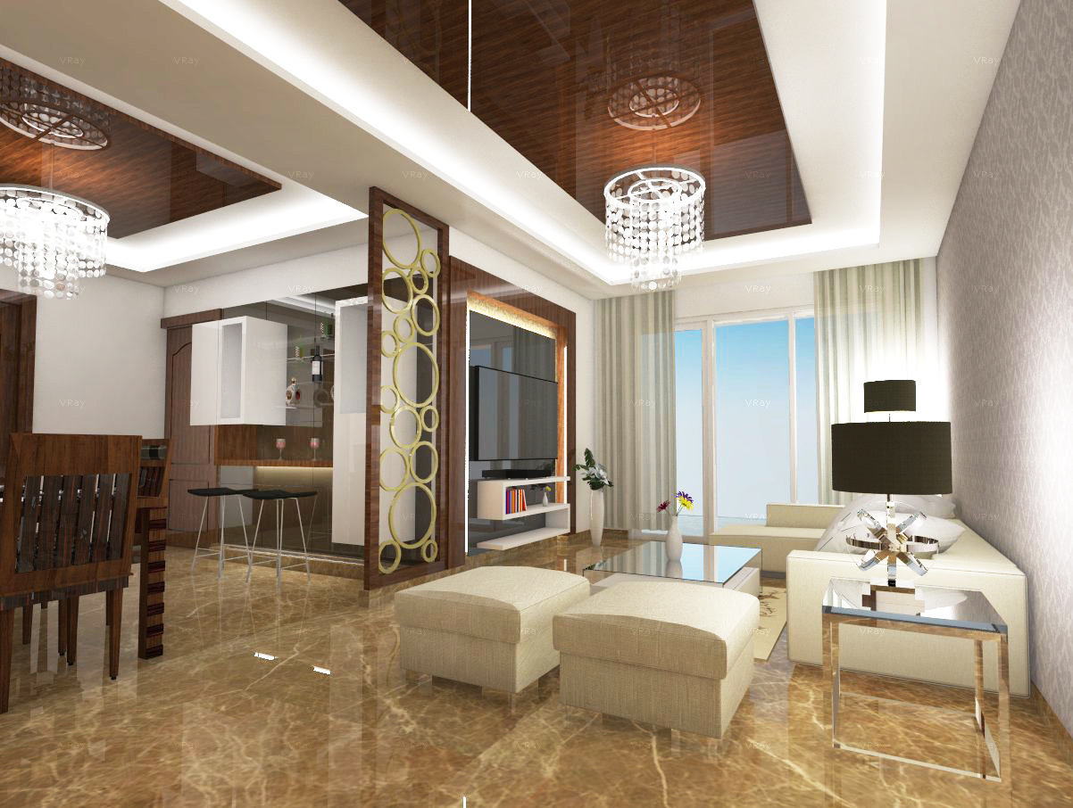 Apartment Interiors at Gurgaon, Haryana